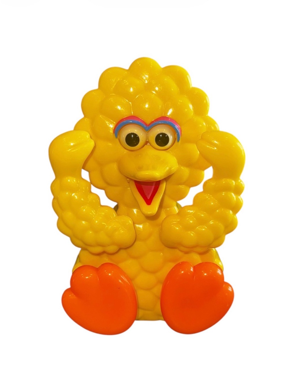 Vintage Tyco Big Bird Peak A Boo Musical Toy